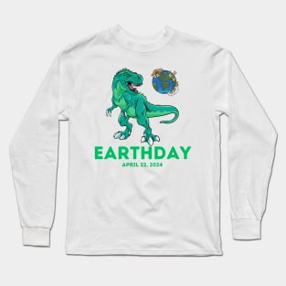 EARTDAY TREX 2024 Long Sleeve T-Shirt